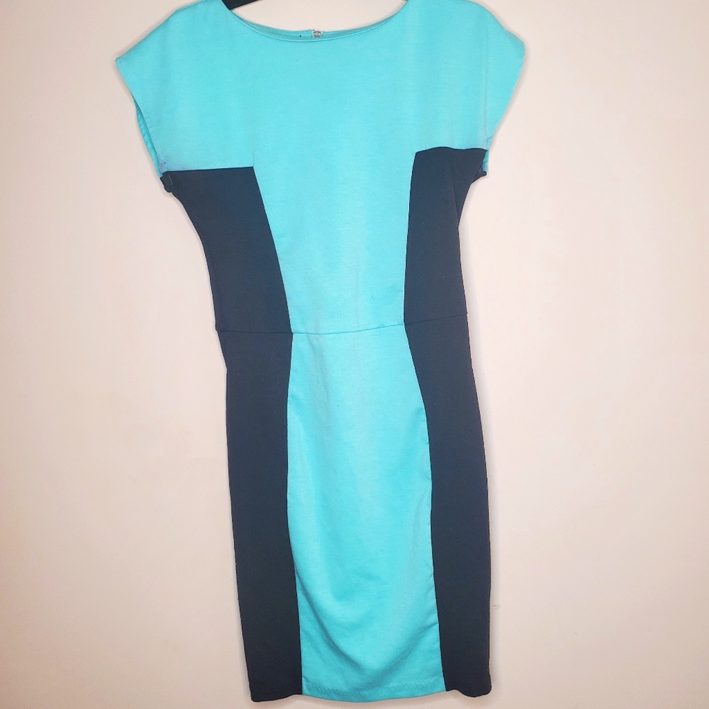 Bar 111 Blue and Black Casual Dress
